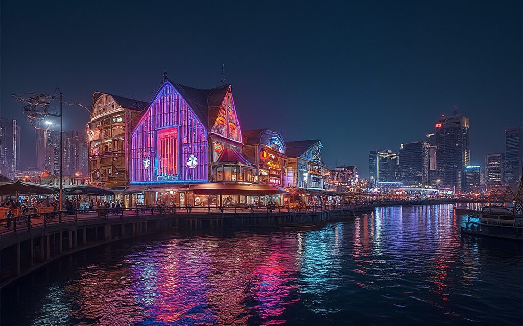 Clarke Quay bei Nacht: Singapurs pulsierendes Nachtleben entdecken