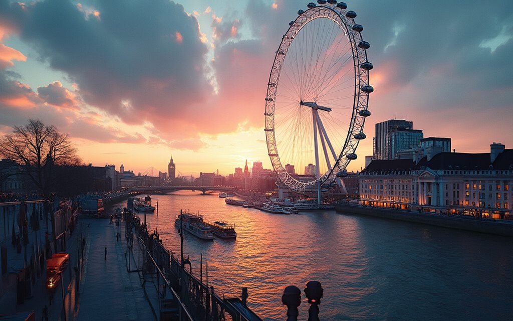 Das London Eye: Ein Wahrzeichen der Modernen Architektur