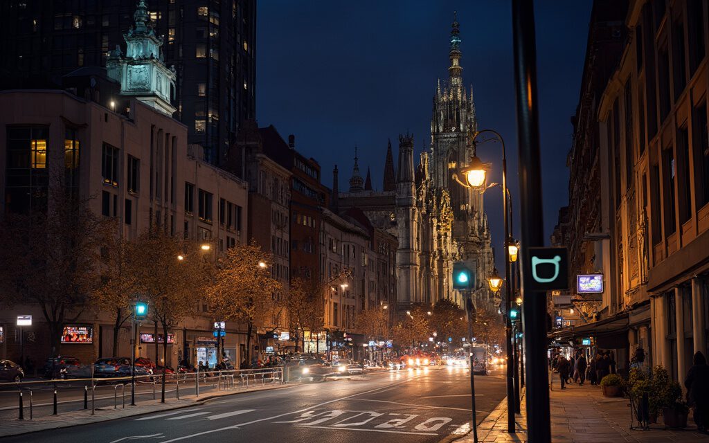 Die Deansgate-Straße: Manchesters lebendiges Zentrum erleben
