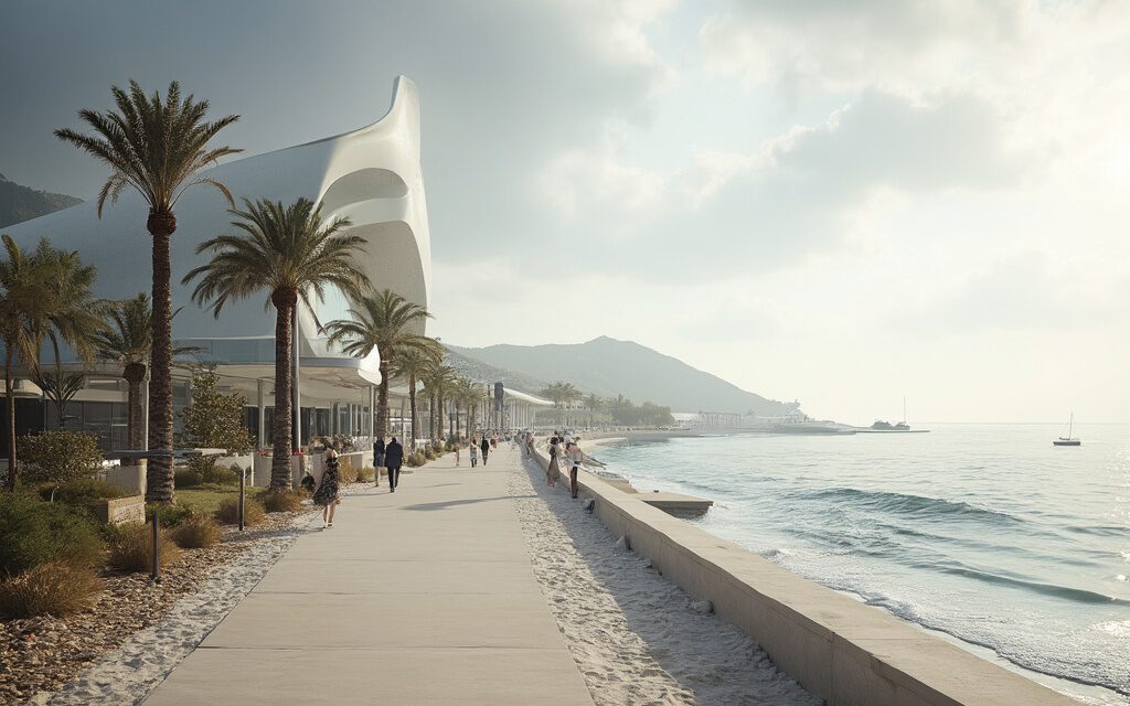 Die Strandpromenade von Palma: Moderne Glanzlichter treffen auf historische Schätze