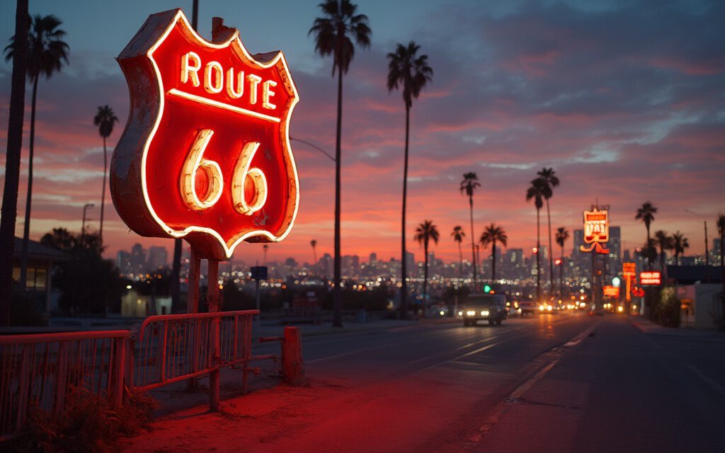 Die ikonische Route 66: Ihr Abenteuer beginnt in Los Angeles