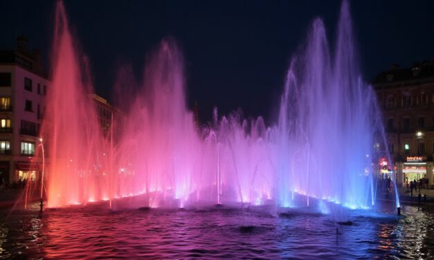 Ein magischer Abend am Font Màgica