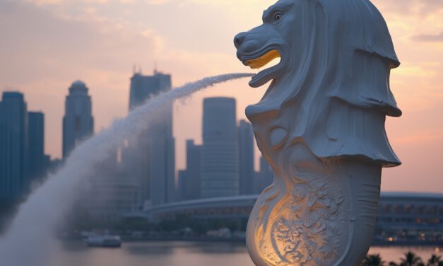 Merlion: Das stolze Wahrzeichen Singapurs