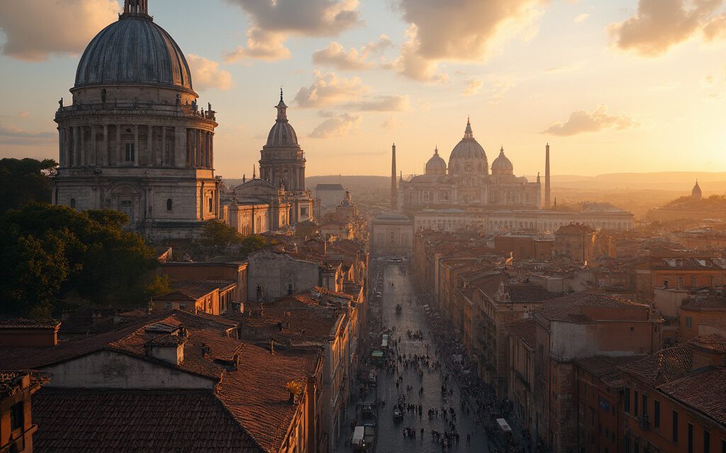Rom von oben: Die 5 besten Aussichtspunkte
