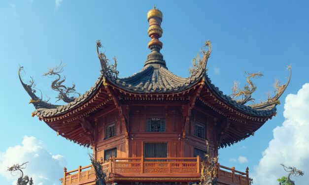 Vietnamesische Tempel und Pagoden: Ein architektonisches Wunder